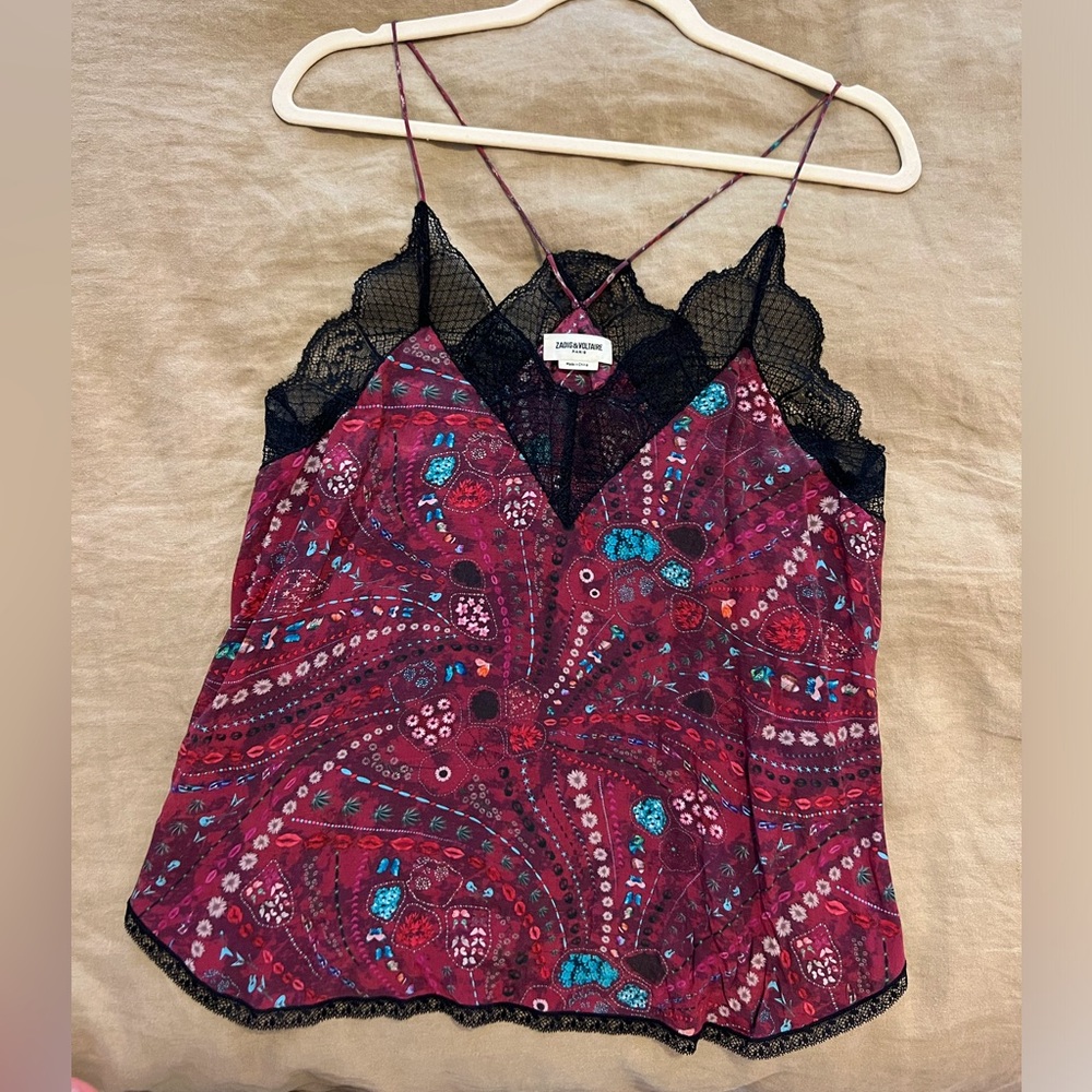 ZADIG AND VOLTAIRE camisole, size XS